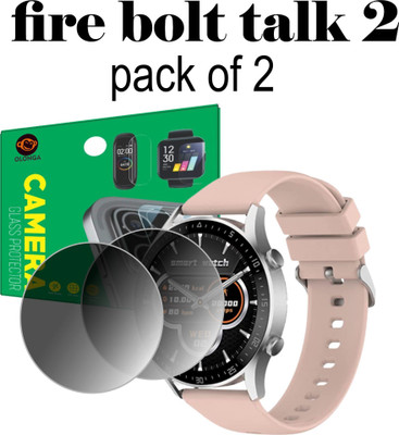 Olonga Screen Guard for Fire boltt Talk 2(Pack of 2)
