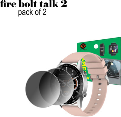 Olonga Screen Guard for Fire boltt Talk 2(Pack of 2)