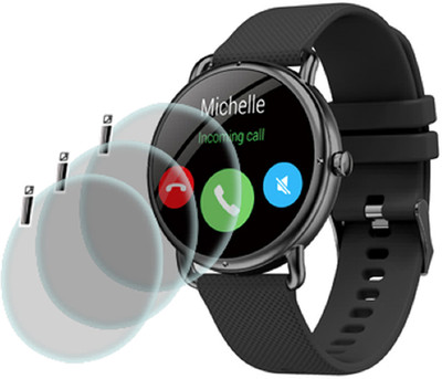 XAZE Screen Guard for Noise NoiseFit Buzz Smartwatch(Pack of 3)