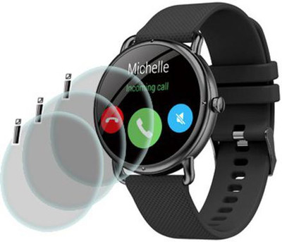 XAZE Screen Guard for Noise NoiseFit Buzz Smartwatch(Pack of 3)