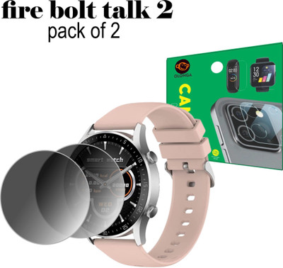 Olonga Screen Guard for Fire boltt Talk 2(Pack of 2)