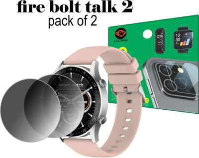 Olonga Screen Guard for Fire boltt Talk 2(Pack of 2)