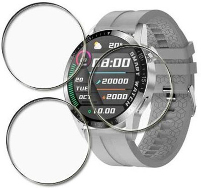 tombik Impossible Screen Guard for MV4-Fire Boltt Talk Pro Smartwatch PACK-3(Pack of 3)
