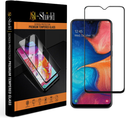 MS-Shield Tempered Glass Guard for Samsung Galaxy A20(Pack of 1)
