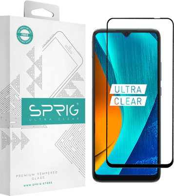 Sprig Edge To Edge Tempered Glass for Sprig Edge To Edge Tempered Glass for MI 10, Redmi 10, Mi Redmi 10 (Pack of 1)(Pack of 1)