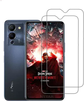 NSTAR Tempered Glass Guard for Infinix Note 12 TURBO(Pack of 2)