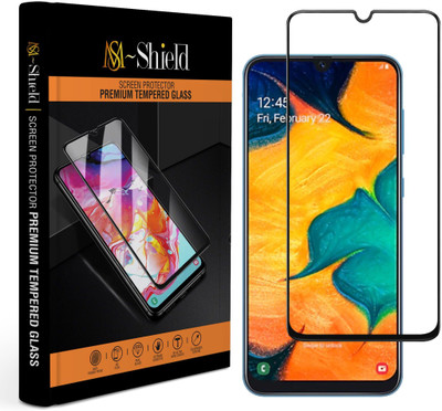 MS-Shield Tempered Glass Guard for Samsung Galaxy A30(Pack of 1)