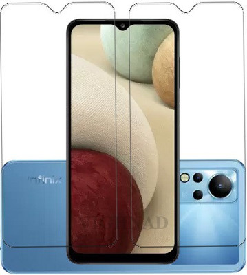 KMPERED Tempered Glass Guard for Infinix Note 12i, INFINIX NOTE 12I(Pack of 2)
