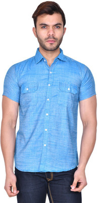 SHOPPYBUCKET Men Solid Straight Kurta(Grey)