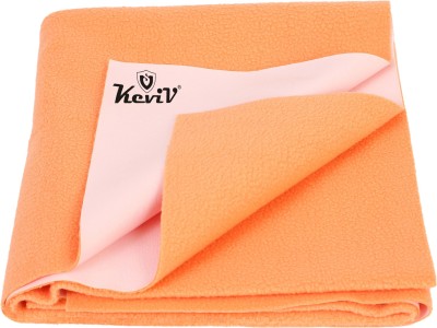 Keviv Cotton Baby Bed Protecting Mat(Peach, Small)