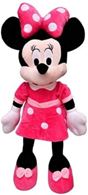 Hug 'n' Feel Long Soft Lovable hugable Cute Giant Life Size Teddy Bear (Mini 52cm)  - 52 cm(Pink & Black)