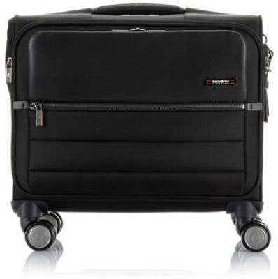 SAMSONITE SAM VERON II SP ROLNG TOTE BLK Expandable  Cabin Suitcase 4 Wheels - 16 inch