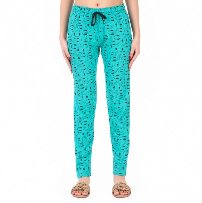 Ayvina Printed Women Green Track Pants