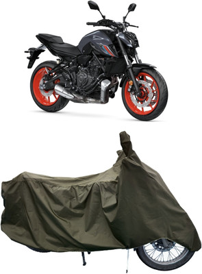 Tricway Two Wheeler Cover for Yamaha(MT 07, Green)