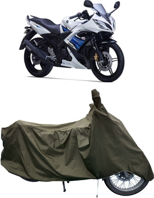 Tricway Two Wheeler Cover for Yamaha(R15 s, Green)