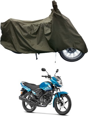 Tricway Two Wheeler Cover for Yamaha(Saluto BS6, Green)