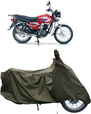 Tricway Two Wheeler Cover for TVS(Max, Green)