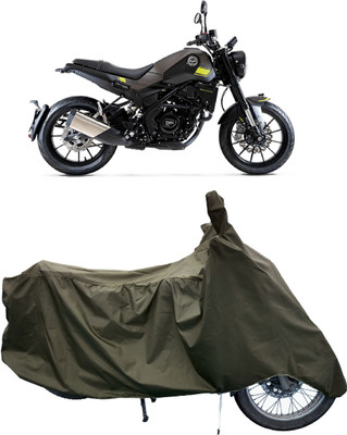 Tricway Two Wheeler Cover for Benelli(Leoncino 250, Green)
