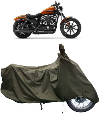 Tricway Two Wheeler Cover for Harley Davidson(Iron 883, Green)