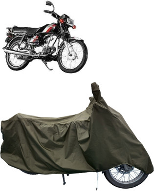 Tricway Two Wheeler Cover for Hero(CD 100 SS, Green)