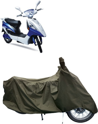 Tricway Two Wheeler Cover for Hero Electric(Electric Maxi, Green)