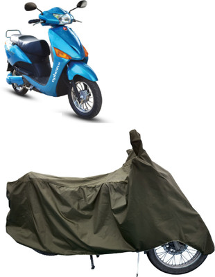 Tricway Two Wheeler Cover for Hero Electric(Electric Optima DX, Green)