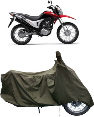 Tricway Two Wheeler Cover for Honda(NXR 160, Green)