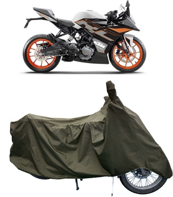 Tricway Two Wheeler Cover for KTM(RC125 BS6, Green)