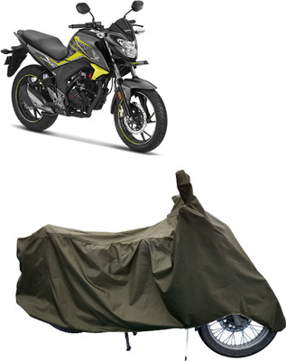 Tricway Two Wheeler Cover for Honda(CB Hornet 160R, Green)