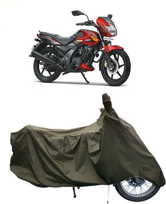 Tricway Two Wheeler Cover for TVS(Flame DS 125, Green)