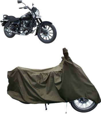 Tricway Two Wheeler Cover for Bajaj(Avenger 180 Street, Green)