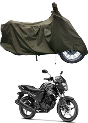 Tricway Two Wheeler Cover for Yamaha(SZ-RR V BS6, Green)