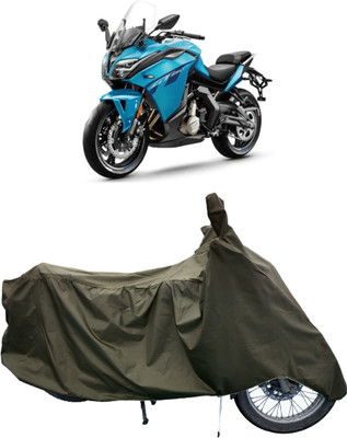 Tricway Two Wheeler Cover for CFMoto(650GT, Green)