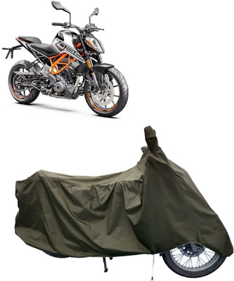 Tricway Two Wheeler Cover for KTM(250 Duke BS6, Green)