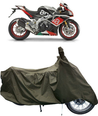 Tricway Two Wheeler Cover for Aprilia(RSV4, Green)