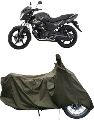 Tricway Two Wheeler Cover for Yamaha(SZ-RR BS6, Green)