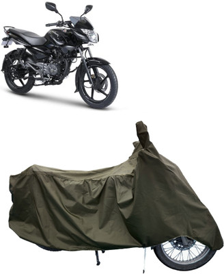 Tricway Two Wheeler Cover for Bajaj(Pulsar 135 BS6, Green)