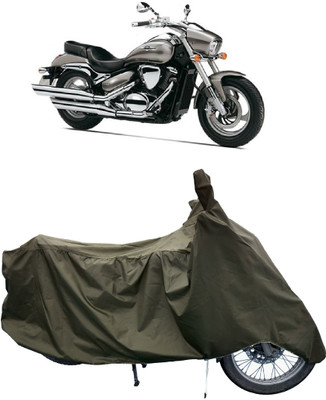 Tricway Two Wheeler Cover for Suzuki(Intruder M800, Green)