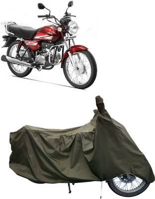 Tricway Two Wheeler Cover for Hero(HF Dawn, Green)