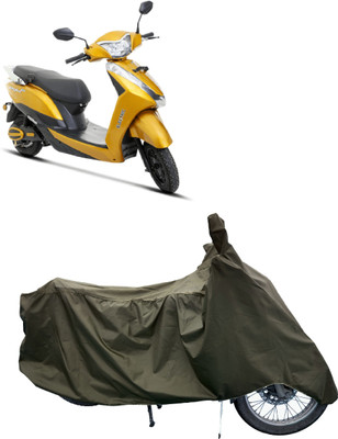Tricway Two Wheeler Cover for Ampere(Magnus Pro, Green)