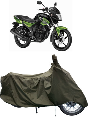 Tricway Two Wheeler Cover for Yamaha(SZ RR V2.0 BS6, Green)