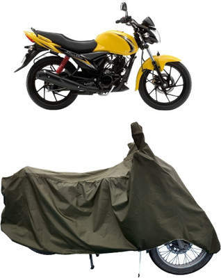 Tricway Two Wheeler Cover for Suzuki(Sling, Green)