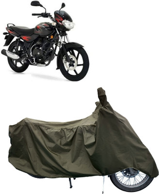Tricway Two Wheeler Cover for Bajaj(Discover 125 DTS-i, Green)