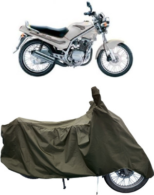 Tricway Two Wheeler Cover for Kinetic(GF 170, Green)