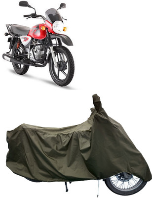 Tricway Two Wheeler Cover for Bajaj(Boxer BM 150, Green)