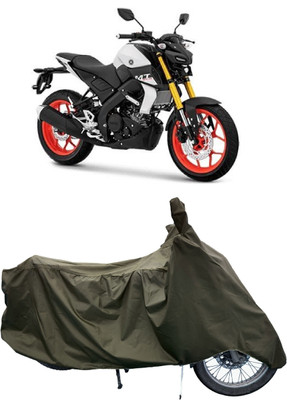 Tricway Two Wheeler Cover for Yamaha(MT 15 New BS6, Green)