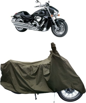 Tricway Two Wheeler Cover for Suzuki(Intruder M1800R, Green)