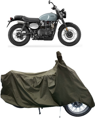 Tricway Two Wheeler Cover for Triumph(Street Scrambler BS6, Green)