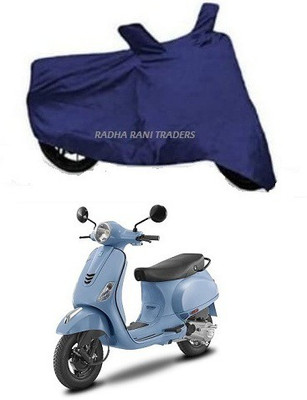RADHA RANI TARDERS Two Wheeler Cover for LML(Vespa SXL, Blue)