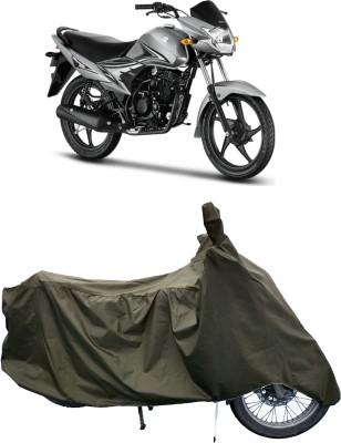 Tricway Two Wheeler Cover for Suzuki(Hayate EP, Green)